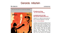 Desktop Screenshot of gerardomilsztein.com